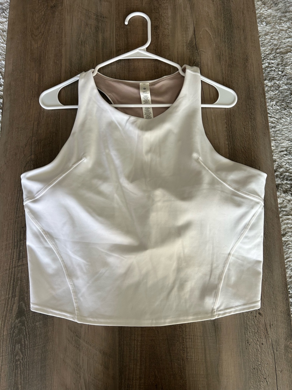 NWOT Lululemon Invigorate Training Tank Sz 20 *White*